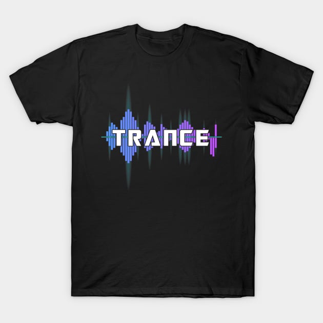 Trance Beats T-Shirt by Cooldruck